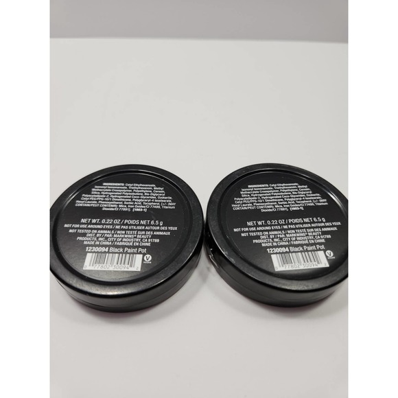 Lot of 3 - Wet n Wild Paint Pot Peintures- 2 black, 1 white - Picture 3 of 6